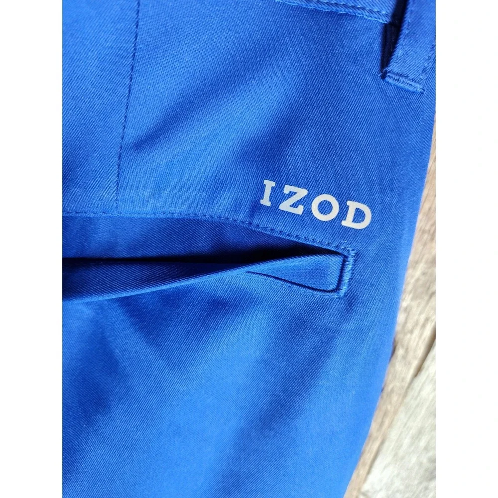 IZOD Golf Shorts Mens Blue Performance Size 30 Activewear